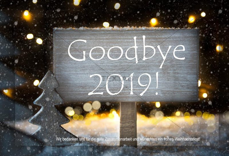 Goodbye 2019 - Silvester-E-Card, werbefrei online kaufen NSL-2019-00124