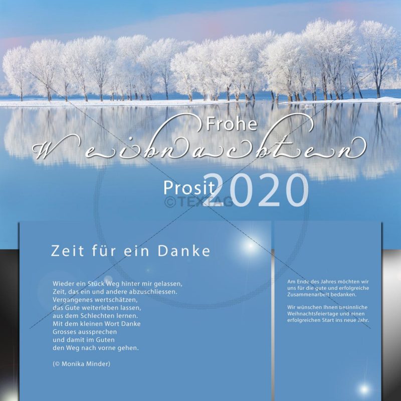 Stillvolle Neujahrs-e-Card, geschäftlich mit Spruch, ohne Werbung, NSL-2019-0119