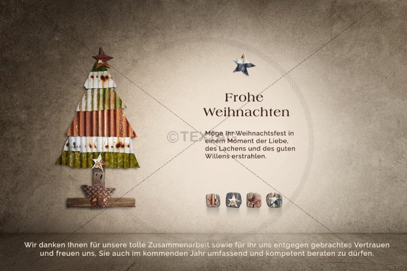nostalgische Weihnachts E-Card, geschäftlich, ohne Werbung (404)