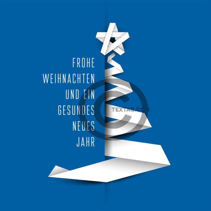 geschäftliche Weihnachts eCard in Deutsch oder Englisch, ohne Werbung (436) Version Deutsch